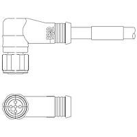 Molex 1200652169 ເສັ້ນສາຍອ່ານຄ່າ / ເສັ້ນສາຍກະທົບ MIC 4P FP 2M 90D #18/4 PVC