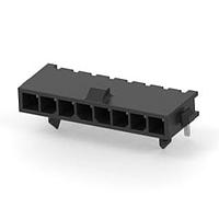 AMP Connectors - TE Connectivity 2-1445055-8 ຫົວຂໍ້ HDR ASSY 8 POS R/A SINGLE ROW TIN