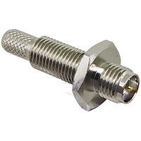 Linx Technologies - TE Connectivity CONREVSMA015-R58 ຕົວເຊື່ອມ RPSMA Fml Blkhd FMnt Crimp, O-Ring, RG-58
