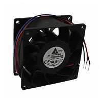 Delta Electronics, Inc. FFB0812UHE-F00 ພັງລົມ DC Tubeaxial, 80x38mm, 12VDC, ລົດລົງລົດ, ສາຍສີ 3 ສາຍ, ເຄື່ອງວັດຄວາມຫວັງ