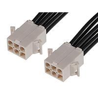 Molex 216292-1062 ສາຍສະເພາະ STANDARD .093 6 CKT P TO P 300MM