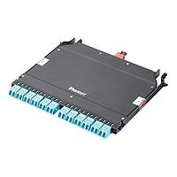 Panduit FHC9N-24F-10AS ຕູ້ເຊື່ອມເສັ້ນແຟບເອັດ OS2 HD Flex Cassette, 12-Port Duplex LC