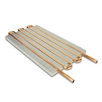 Advanced Thermal Solutions ATS-TCP-1023 ຈອງທີ່ມີທ່ອງ, ແຜ່ນເຢັນທີ່ມີທ່ອງ 6 ຜ່ານ, ສແຕນເລດສຕີນ, 0.006 ອົງສາ C/W, 6 ຜ່ານ, 610x191x15mm