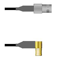 Amphenol Custom Cable Q-0903U0008108i ສາຍສັ້ນ RF BNC-SJ/SMB-RP RG58 108I