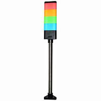 Mallory Sonalert JT028-RYGB-CSL ຕົວບອກສະແດງ LED Panel Mount Indicators STK LIGHT RGBY CONT POLE 80-90DB MULTI