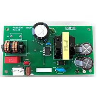 ROHM Semiconductor BM2P10B1J-EVK-001 ບອດປະເມີນຜົນຕົວແປ DC/DC ແບ່ງແຍກສໍາລັບ BM2P10B1J: ຕົວແປການກັບຄືນທີ່ມີການແຍກສໍາລັບ, ວິທີ PWM, ຜົນລັບ 24W 12V