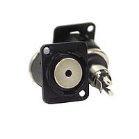 Switchcraft EH35MMSNSCB ຕົວເຊື່ອມໂທລະສັບ ຊີຣີ EH 3.5MM, ຈັກ 3 ຂົນສົນຕໍ່ ເພື່ອບວກກັບຕົວຕິດຕໍ່ບວກ (ວົງຈອນປິດຄູ່) - ສີດຳ