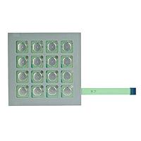 NKK Switches FMBN16BE ປຸ່ມກົດ 16KEY ປ່ອຍໄຟບໍ່ມີແມມເບີນ SWTCH ສີເທົາ