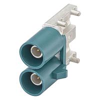 Rosenberger 59S2DU-40MT5-Z ປລັກກ່ອງ PCB ບອດ PC-Board SMD ມຸມຂວາ ZWatrBlue