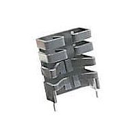 Aavid 566010B03400G ຮອງລົມລົງຮອງຄວາມຮຸນແຮງ Plug-In Heat Sink ສໍາລັບ SIPS, ຕັ້ງຕົ້ນຕັ້ງ, 11.5 Degree C/W, 2.39mm Hole, Solder Tabs