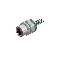 Amphenol CONEC 43-01127 ຕົວເຊື່ອມ FML SKT M12X1 W/WIRE FRT MT REPSTN HT