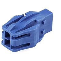 Molex 215922-0630 ກອງປະກອບ Plug Housing Micro-Fit+ Versa Color Plug Housing Dual Row 6 Ckts Panel Mount Ears GloWire Blu