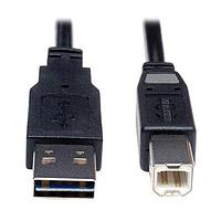 Tripp Lite UR022-006 USB 2.0 USB 2.0 ສາຍອຸປະກອນ Uni Rvr Device Cable M/M 6'