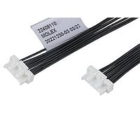Molex 224091-1083 ການປະກອບສາຍສະເພາະ CLIK-Mate-to-CLIK-Mate OTS Cable Assembly 1.25mm P SR 300.00mm Length 8 Ckts WHT