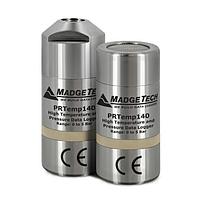 Madgetech PRTemp140-NPT ເຄື່ອງບັນທຶກຂໍ້ມູນອຸນຫະພູມ ແລະຄວາມກົດດັນສູງ (-20 °C to +140 °C; -20 °C to +140 °C; 1/8-27 NPT Pressure Port Top)
