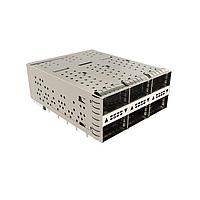 Amphenol Commercial Products U95R2054081T41 ຕົວເຊື່ອມ QSFP QSFP56 2X2 ກະເຈແລະການປະກອບຕົວເຊື່ອມດ້ວຍ LP ກັບຄືນ