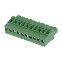 Molex 39533-7010 ປລັກ 5.08MM EURO PLUG VER G VERT RWE GRN 10CK