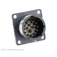 Eaton Souriau-Sunbank UTGX014D15PY ຮັບສະຕິເຄື່ອງ Receptacles Square flange receptacle, ບໍ່ມີ backshell, ມີ 15 ຕິດຕໍ່ຜູ້ຊາຍ PCB, IP68/69K ໃນສະພາບບໍ່ໄດ້ຕ້ອງການ, ການກຳນົດຄີ Y