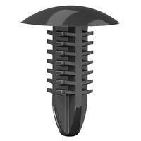 Essentra Components BPF-F4410 ຮິວັດບາບ, ຮິວັດບາບ, ສີດຳ, ຮູບເຮັດຮູ 0.197 ນິ້ວ