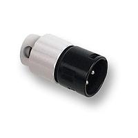 Switchcraft AAA3MBYYLP ຕົວເຊື່ອມ AAA Low Profile 3pin M ສີດຳ ມີສີເຫຼືອງ