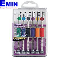 Vessel TD-58 Precision Hex. driver Set (6 pcs)