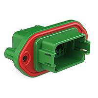 Amphenol SINE Systems AT04-12PC-PM11 ຕົວເຊື່ອມ 12 ຂາ Rcp Pnl Mnt C ກະດູກເຂົ້າຕົວ ສີຂຽວ