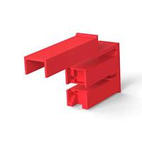 AMP Connectors - TE Connectivity 520212-2 ກອງຢູ່ 187 FAST RCPT HSG 3CIR N ແດງ