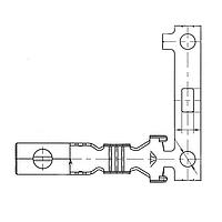 Yazaki 7116152008 ຂໍ້ຕໍ່ TERM DMS F 2.8MM UNSLD