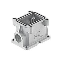 HARTING 09620061205 ກອງຫ້ອງຕິດຕັ້ງພື້ນຜິວ HSG ມີທາງເຂົ້າ 2 ດ້ານ