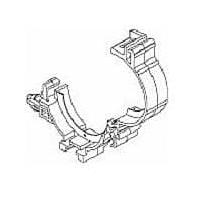 Aptiv 12146493 ກຣິບທ່ອສາຍ Rosebud CONDUIT CLIP ROSEBUD 6.35DIA