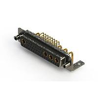 EDAC 630-36W4640-1T6 ຕູ້ຕິດຕໍ່ D-Sub ປະສົມມຸມຂວາ ຕູ້ຕິດຕໍ່ພະລັງງານ Combo D-Sub