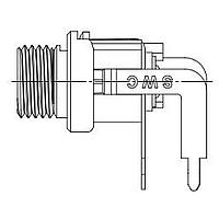 Switchcraft 732RAH ຈັກ HI-TEMP 1.3MM R/A PO