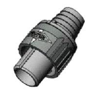 Amphenol Alden 400028 ຕົວເຊື່ອມຕໍ່ In-Line Plug 4 pole (2+2)