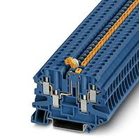 PHOENIX CONTACT 3073063 ບລັອກຕໍ່ສາຍບົດ DIN Rail Terminal Blocks UT 4-QUATTRO-MT P/P BU