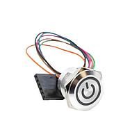 E-Switch CS4M2FP ສະຫນັບສະຫນູນຕໍ່ຕ້ານການທຳລາຍ ANTI-VANDAL, 1A 24VDC, SPST Off-(On), ຕິດຕັ້ງບົດ, ສາຍສົ່ງສະເຫຼີມສົດ 150mm ມີຕົວເຊື່ອມຕໍ່