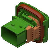 Aptiv 33341410 ຕົວເຊື່ອມຕໍ່ 8 ທາງ M 1.5 CTCS XP Connector