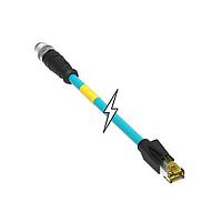 Molex 1203410583 ເຄື່ອງສາຍ Ethernet / ເຄື່ອງສາຍເຄືອກຕ່າງໆ CSE M12 CAT6A RJ45 8P XC MA STR PUR 23M