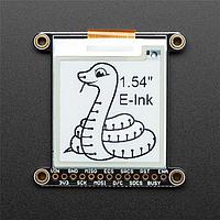 Adafruit 4196 ຈໍສະແດງ E-Paper Adafruit 1.54 Monochrome eInk / ePaper ມີ SRAM - 200x200 ມີ SSD1681 ແລະ EYESPI