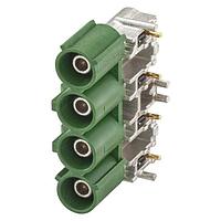 Rosenberger 59S20Z-40MT5-E ປລັກຕໍ່ສາຍ PCB ບອດ PC-Board SMD ມຸມຂວາ E ເຂັ້ມຂຽວ