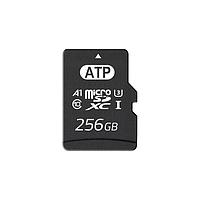 ATP Electronics AF256GUD4-EBFIM ບັດຈຳຫຼັກອຸປະກອນອຸນຫະພູມອຸດສາຫະກຳ TLC microSD High Endurance