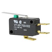 Honeywell V7-3S17E9-022 ໄຟຟ້າສະຫນັບ Micro Switch VBASIC SW SPDT 100mA 125VAC STR LVR ACTR