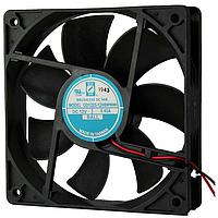 Orion Fans OD1225-12HBIP69K ພັງລົມ DC Axial, 120x120x25mm, 12VDC, 120CFM, 0.45A, 42dBA, 3100RPM, Ball, Wire, IP69K