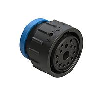 Amphenol SINE Systems AHDP06-24-14SR-BRA ຕົວເຊື່ອມ 14 ຕຳແໜ່ງ ປລັກ ສີຟ້າ