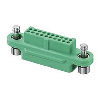 Harwin G125-2242096F1 ກອງສາຍສະຫນອງຜູ້ຍິງ Crimp Housing ມີອຸປະກອນຢືນຢັນ 20 ຂໍ້ຕິດ