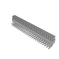 Samtec IPS1-125-01-S-D-RA ພາວເລີ້ມໃຫ້ກັບບອດ .100" Mini Mate(R) ອິສເລດພາວເລີ້ມຕໍ່ຕົວເຊື່ອມພວມຊອກເກັດ