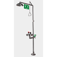 Labnori SS3011 ປະສົມປະສານບ່ອນອາບນ້ໍາຄວາມປອດໄພສຸກເສີນແລະສະຖານີລ້າງຕາ