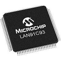 Microchip Technology LAN91C93I-MU ຕົວຄວບຄຸມ Ethernet ບໍ່ໃຊ້ PCI 10 Mbps Ethernet MAC
