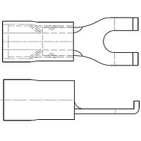 Molex 19127-0087 ສະເປດ FLANGED SPADE AVIKRI MP TAPED (C-817-08T)