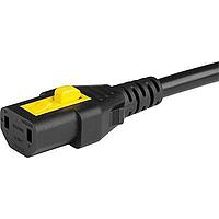 Schurter 6051.2801 ສາຍພະລັງງານ AC ສາຍ US cordset 10A 2.0m - ລະດັບ II, V-Lock