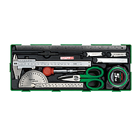 TOPTUL GTA1031 ເຄື່ອງມືວັດແທກ, ເຄື່ອງຫມາຍ &amp; ຕັດ (10 pcs)